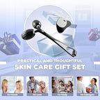 Yeamon Gua Sha Facial Tools and Face Roller Set, Facial Massage Tool - Image 7