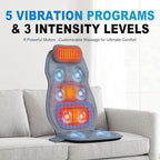 Back Massager with Heat, Full Body Massage Pad with Pillow Neck Support - Image 7