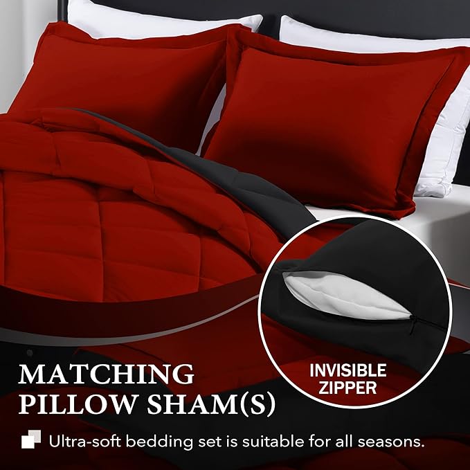 downluxe Queen Comforter Set - Image 3