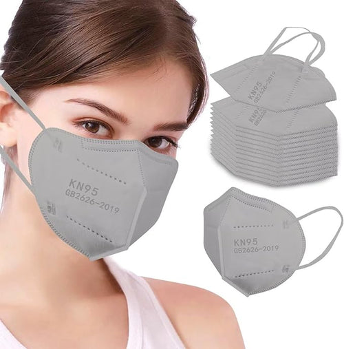 100PCS KN95 Face Masks 5 Layer Filter Efficiency≥95% - Image 2