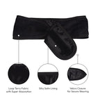 Red by Kiss Spa Headband for Washing Face, Adjustable Velcro Wrap Facial Makeup - Image 4