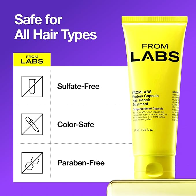 FROMLABS Hair Repair Trio – Protein Capsule Hair Repair Treatment + Intensive - Image 10