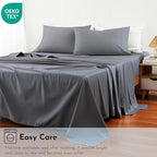 Cotton Flat Sheets Only, 600 TC 100% Cotton Flat Sheet Top Sheet Only, Cal King - Image 8