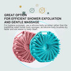 RamPula Silicone Body Scrubber, Silicone Loofah, Quick-Dry Exfoliating Body - Image 3