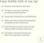 Archipelago Botanicals Luxury Lavender Bubble Bath, Moisturizing and Hydrating - Image 3