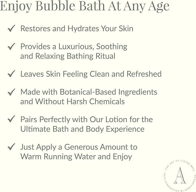 Archipelago Botanicals Luxury Lavender Bubble Bath, Moisturizing and Hydrating - Image 3