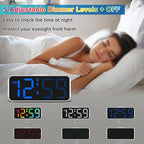 Peakeep Small Digital Alarm Clock Plug in - Image 4