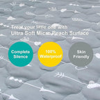 Pack and Play Mattress Protector Sheets Fitted Waterproof Pack and Play - Image 3