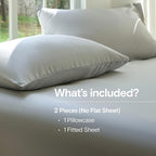 DOZ Sheet Set, 100% Viscose derived from Bamboo, Organically Grown, Buttery Soft - Image 2
