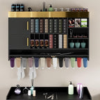 Hair Color Organizer Rack, Wall Mounted Salon Station by HolaiNail