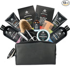 14 Pcs Bath & Body Gift Set for Men, Father's Day Gifts, Beard Grooming by RAROSAACCA