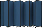Versare Room Divider 360 Portable Wall Partition | Folding Panels | Large by VERSARE