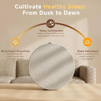 Geuuap Sunrise Alarm Clock White Noise Machine | Natural Wake-Up Light - Image 7
