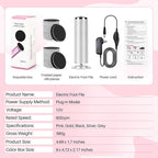 Foot File Callus Remover for Feet: Profesional Pedicure Tool for Summer - Image 7