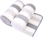 JML Microfiber Bath Towels Set of 2, Super Absorbent, Fast Drying Large Bath by JML