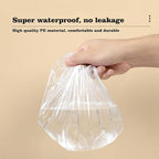 200 PCS Disposable Shower Caps Thickened Waterproof Hair Bath Caps - Image 2