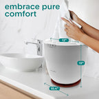 SereneLife Counter Towel Warmer Bucket - - Image 7