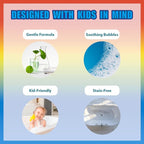 Hot Wheels 6 Piece Bath Bombs for Kids, Bubble Gum Scented, Bath Toys for Kids - Image 6