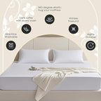 FreshCulture Twin Fitted Sheet Only – Premium Hotel-Quality Fitted Sheet - Image 4