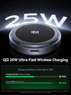 THREEKEY for MagSafe Charger, 2 Pack Qi2 25W Fast Charging Pad - Image 2