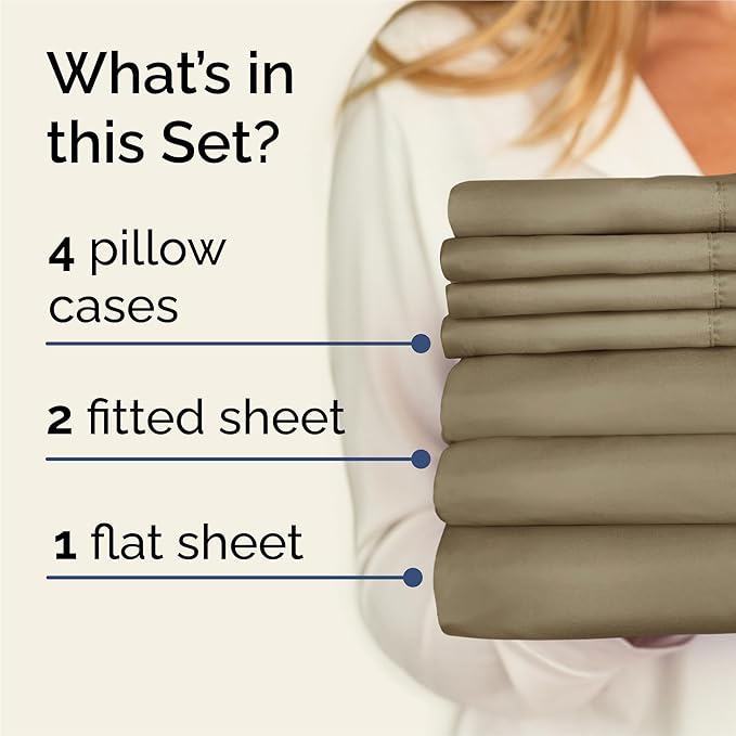 Split King 7 Piece Sheet Set - Image 2
