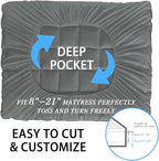 CYMULA Mattress Topper Queen Size - Image 6