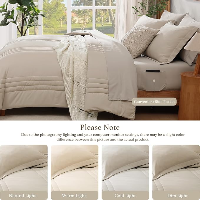 Monbix Oversized Queen Comforter Set - Image 6