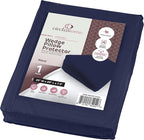 CirclesHome Wedge Pillow Cover 100% Cotton, Zippered Wedge Pillow Case Protector - Image 9
