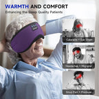 TOPOINT Sleep Mask Headphones Bluetooth Wireless 5.4, Breathable Cotton Eye Mask - Image 7