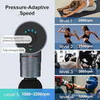 arboleaf Massage Gun Deep Tissue, Full-Metal Electric Portable Hand Held - Image 2