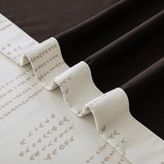 100% Boho Blackout Curtains 90 Inches Long - Image 9