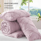 BEDELITE Light Purple King Size Comforter Set - Image 7