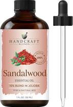 Handcraft Blends Sandalwood Essential Oil – 1 Fl Oz – Pure and Natural – by HandcraftBlends