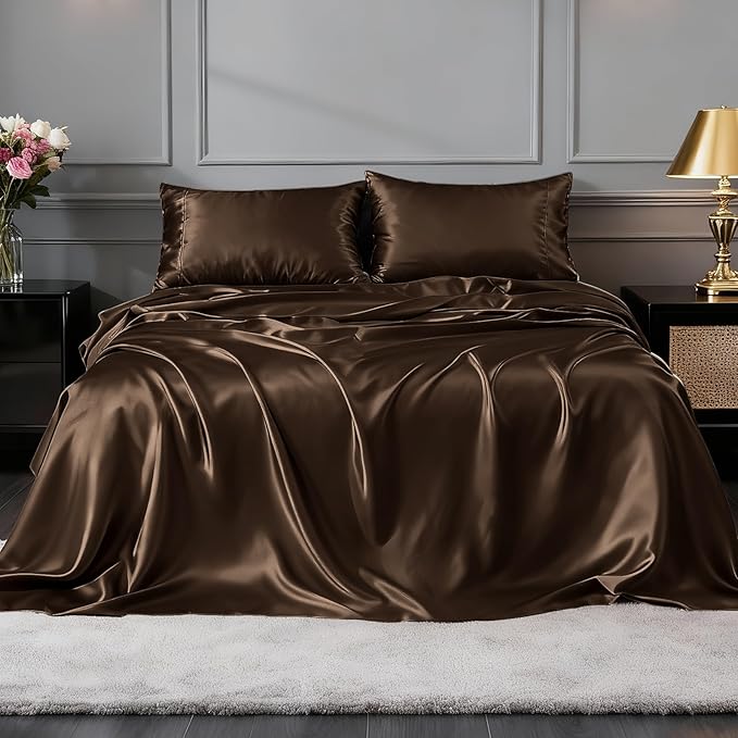 FreshCulture Satin Sheets King Size - Image 2