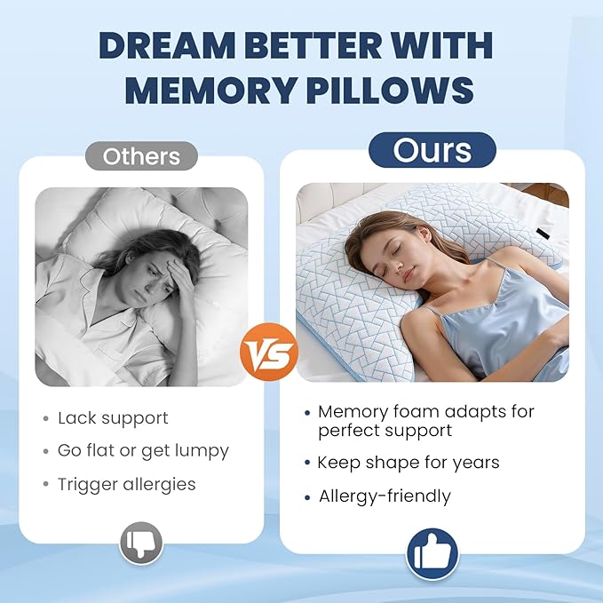 A-Pce Adjustable Pillow, King Size Bed Pillows - Image 8