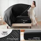 Sasttie Oversized King Comforter Set, 7 Pieces Reversible Bed in a Bag - Image 4