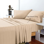 Cotton Calking Flat Sheet Only, 600 Thread Count 100% Egyptian Cotton Top Sheet - Image 2