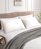 Warmstar Cotton Pillow Cases Standard Size Set of 2, 600 Thread Count - Image 2