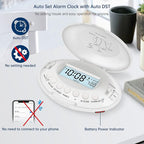 DreamSky Vibrating Alarm Clock for Heavy Sleepers - Image 6