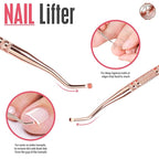 FANDAMEI Nail Care Kit, Nail Cuticle Nippers, Ingrown Toenail Tools Kit - Image 5