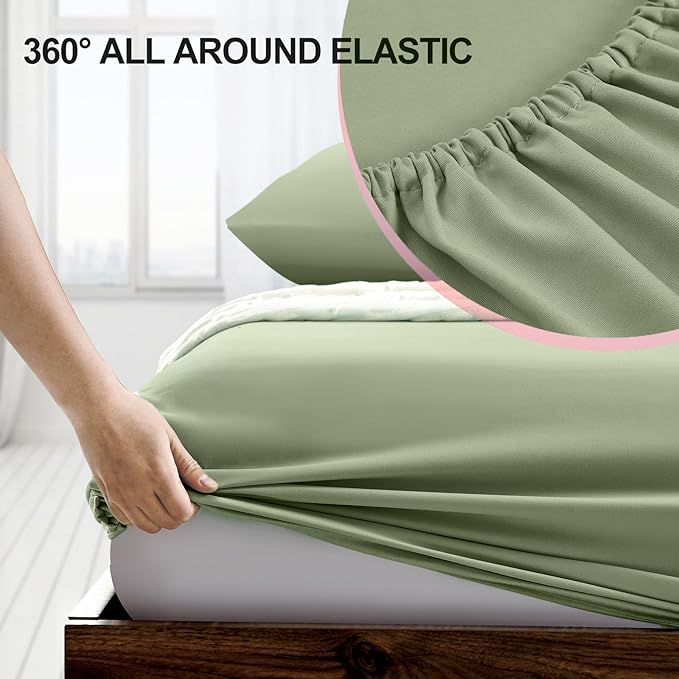 FreshCulture Full Fitted Sheet Only 2 Pack - Image 3