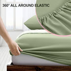 FreshCulture King Fitted Sheet Only 2 Pack - Image 3
