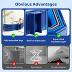 Portable Foldable Bathtub, Freestanding Bathtub No Installation, Bathroom SPA - Image 8
