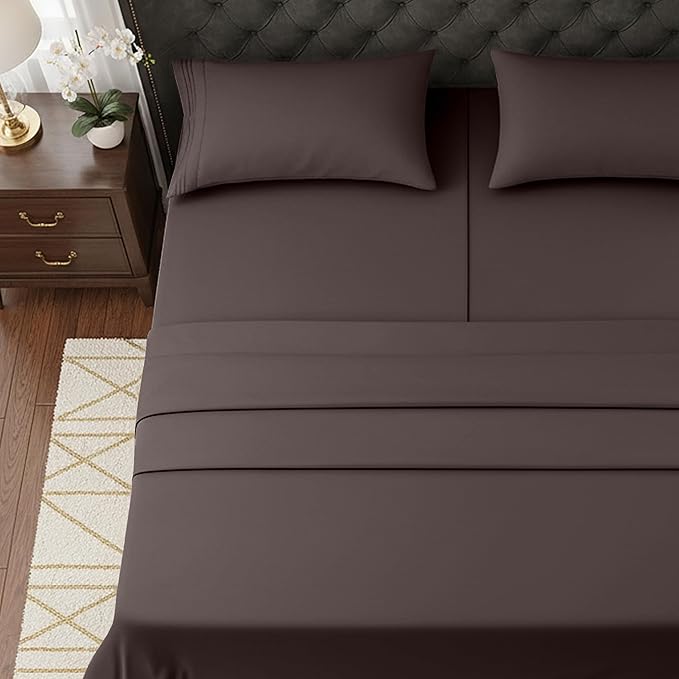 Elegant Comfort Luxurious 1500 Premium Hotel Quality Microfiber Three Line - Image 5