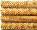 MIULEE Pack of 4 Couch Throw Pillow Covers 18x18 Inch Gold Soft Decorative - Image 6