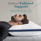 viewstar Bed Pillows King Sizes Set of 2, Hotel Quality Cooling Down - Image 3