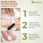 Spa Quality Foot Rasp/Callus Remover Double Sided Wood Professional Foot File - Image 6