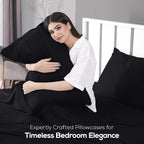 Utopia Jersey Knit 4-Piece Queen Sheet Set Cotton Sheets Soft, Stretchy T-Shirt - Image 5