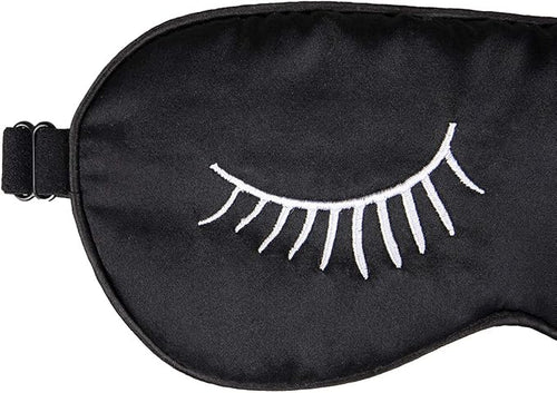 100% Mulberry Silk Sleep Mask Blackout, Cute Natural Sleeping Mask - Image 2