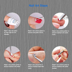 Professional Cuticle Pusher and Cutter, Cuticle Trimmer & Cuticle Remover - Image 4